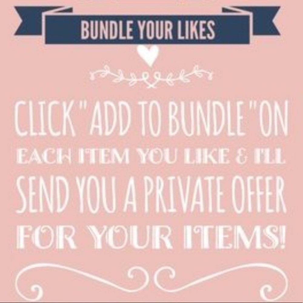 Bundle Your Favorite Items 💗💗💗 - Picture 2 of 2